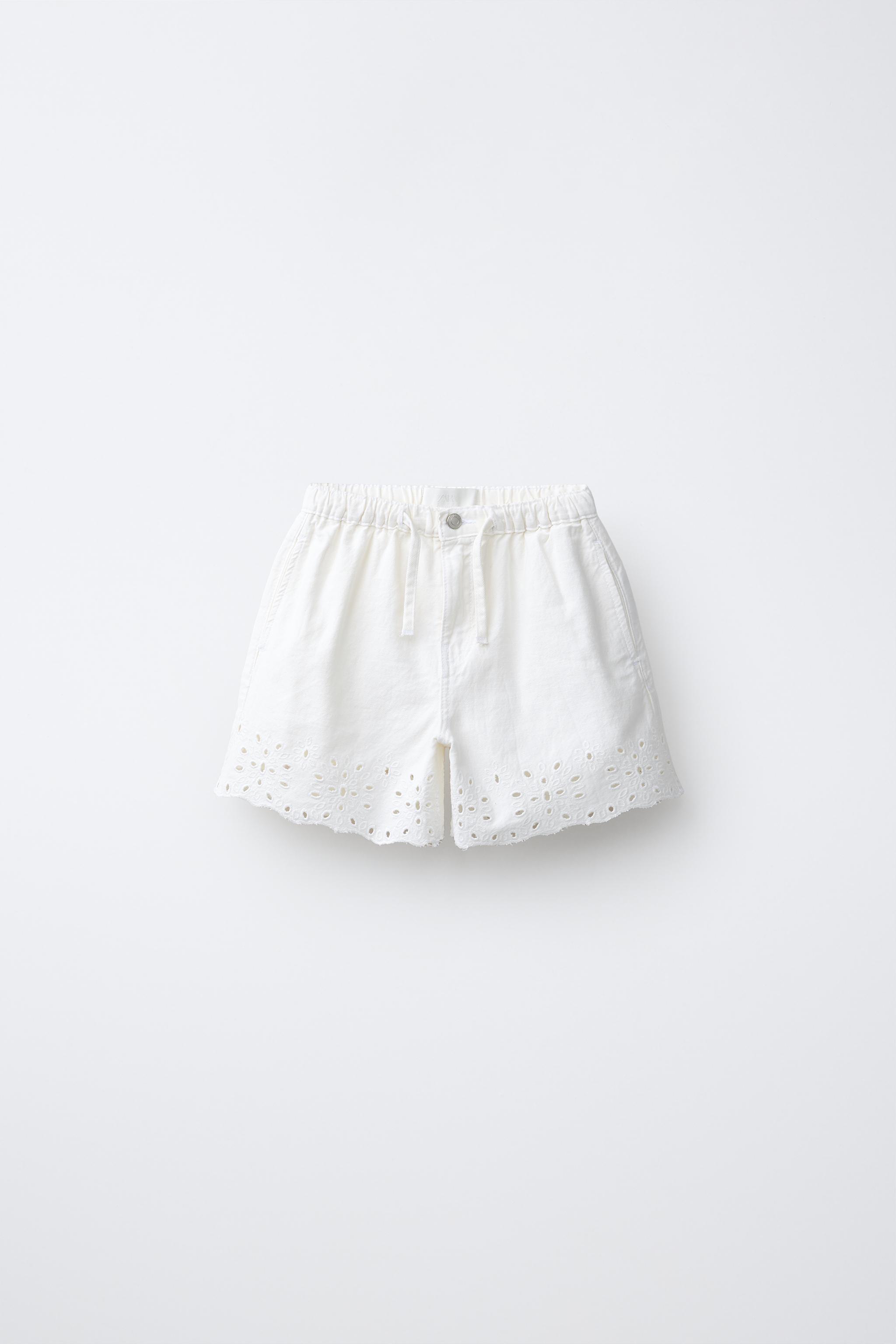 EMBROIDERED SHORTS
